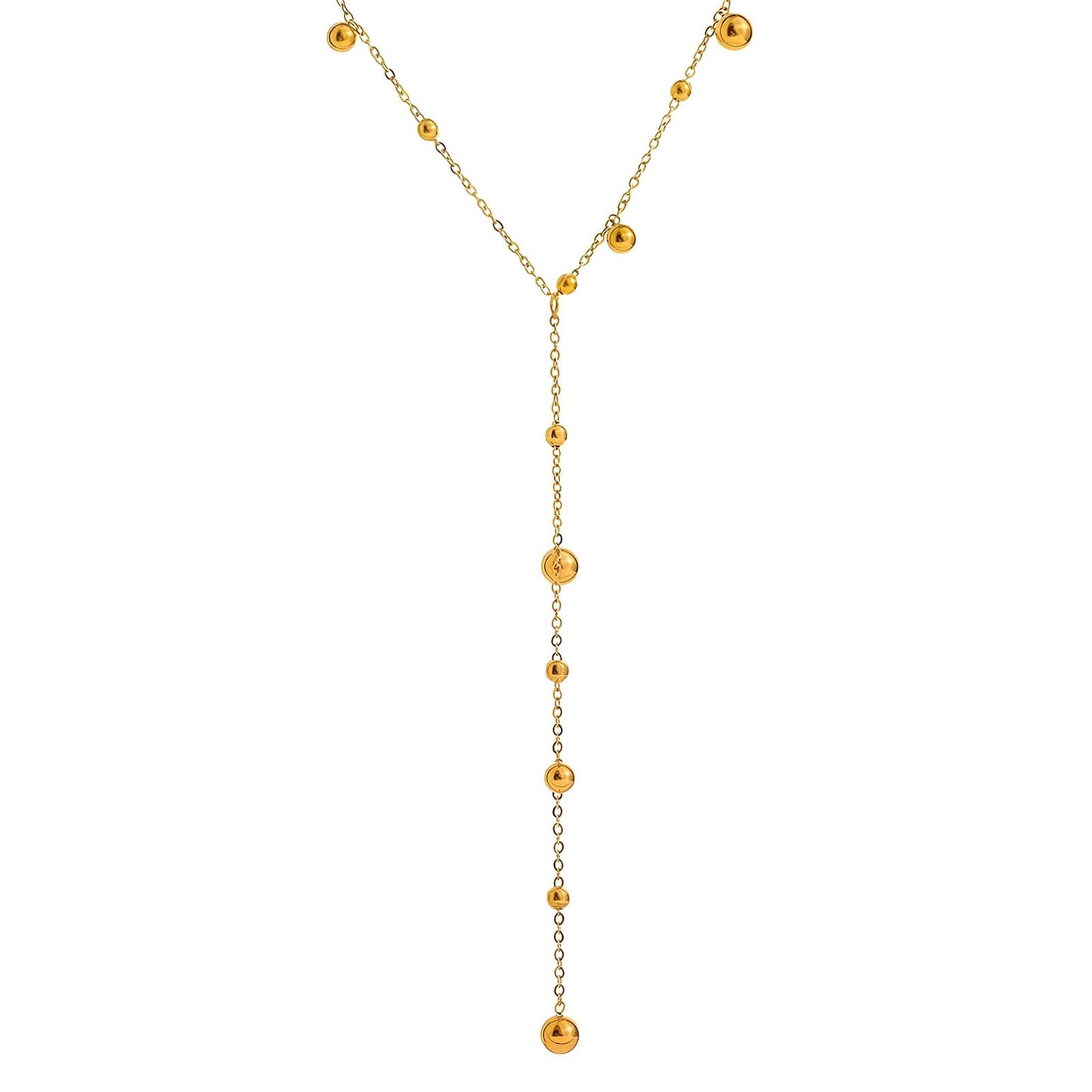 Gold Plated Pendant Necklace 40-45 cm