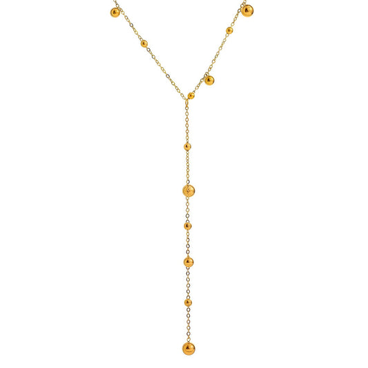 Gold Plated Pendant Necklace 40-45 cm